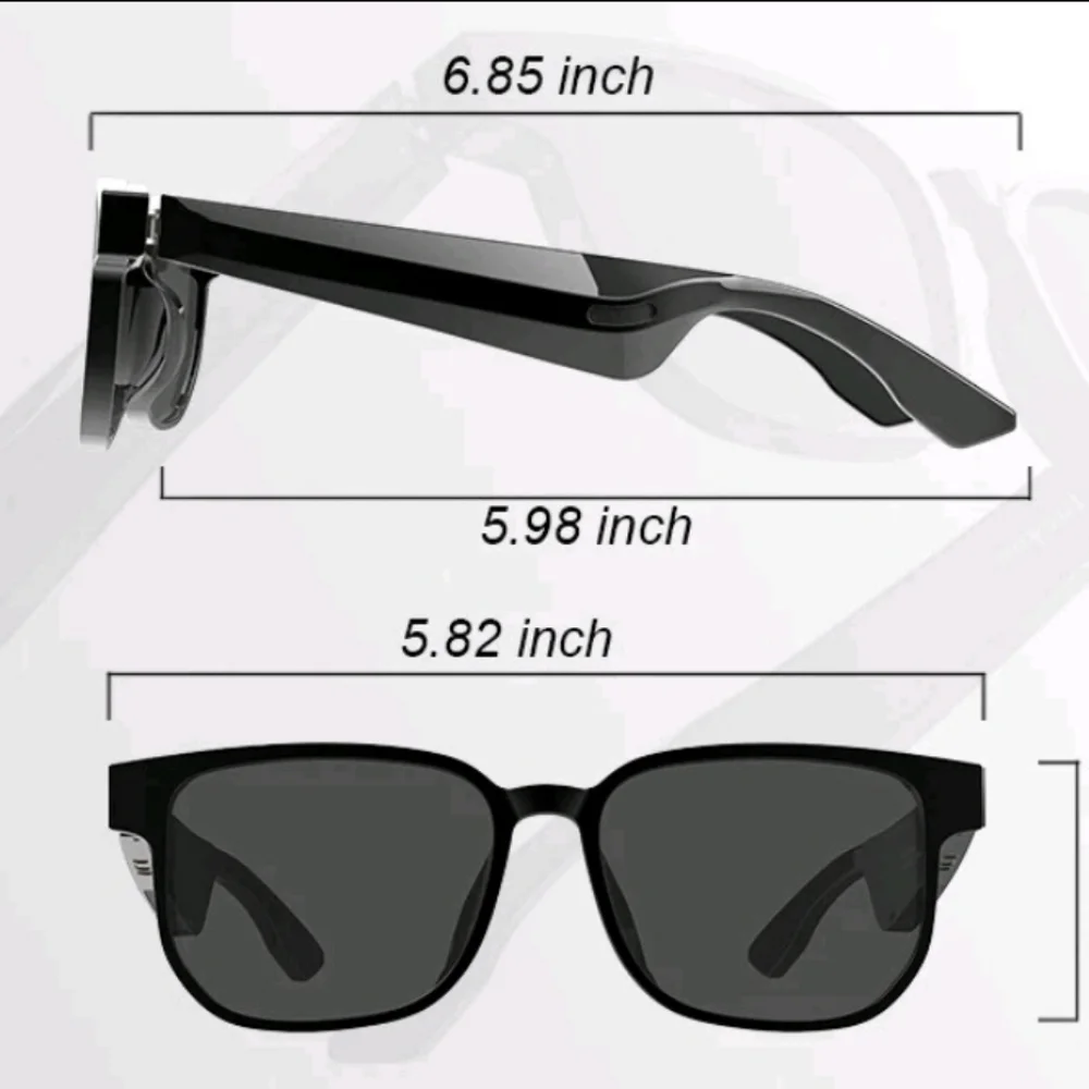 NWT Laxasfit D11 Plus Smart Audio Sunglasses Bluetooth Call Polarized